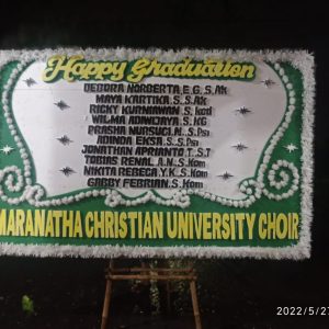 Bunga papan selamat sukses
