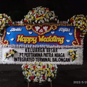 bunga papan pernikahan cimahi bandung
